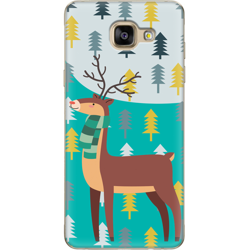 Чехол Uprint Samsung A710 Galaxy A7 2016 Foresty Deer