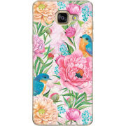 Чехол Uprint Samsung A710 Galaxy A7 2016 Birds in Flowers