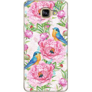 Чехол Uprint Samsung A710 Galaxy A7 2016 Birds and Flowers