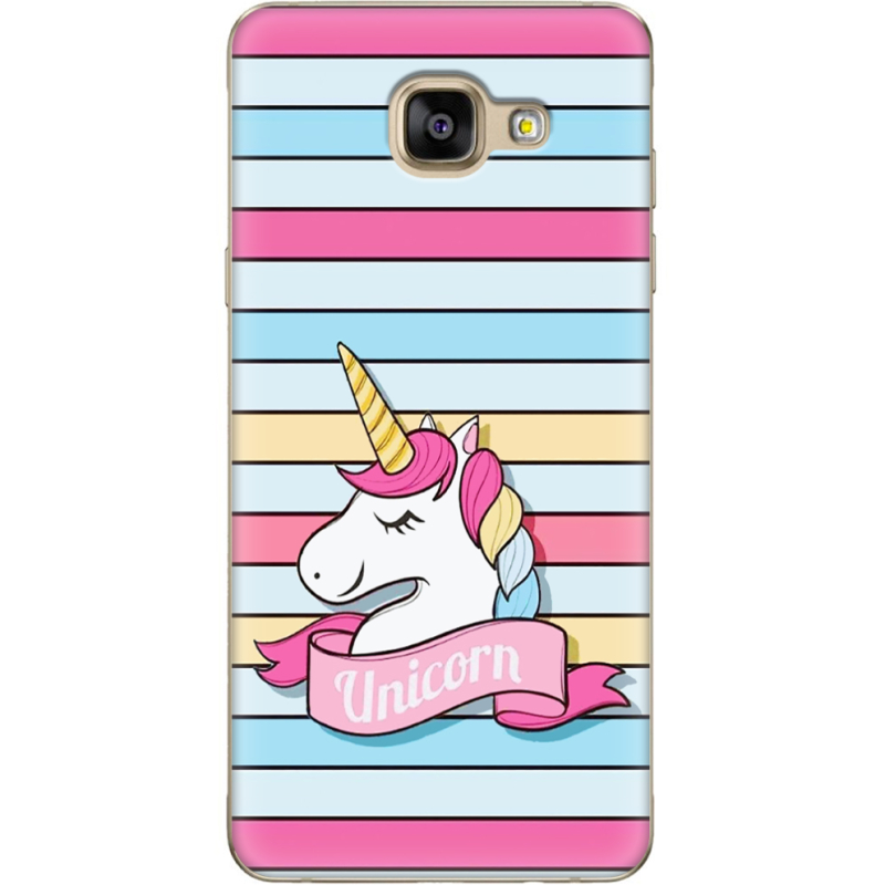Чехол Uprint Samsung A710 Galaxy A7 2016 Unicorn
