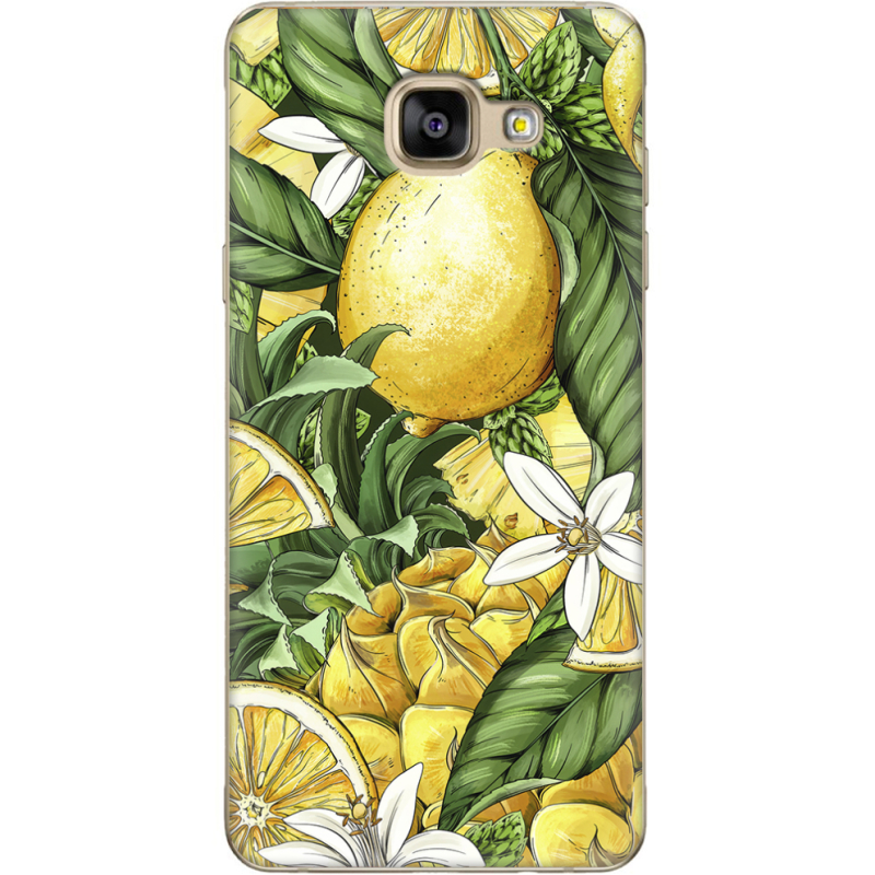 Чехол Uprint Samsung A710 Galaxy A7 2016 Lemon Pattern