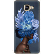Чехол Uprint Samsung A710 Galaxy A7 2016 Exquisite Blue Flowers