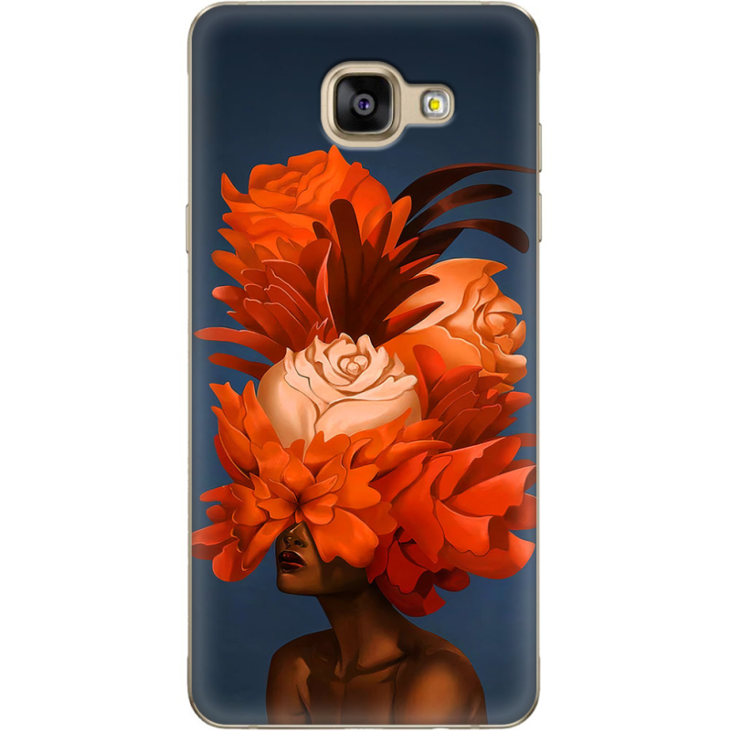 Чехол Uprint Samsung A710 Galaxy A7 2016 Exquisite Orange Flowers