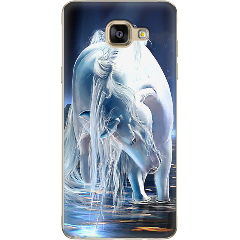 Чехол Uprint Samsung A710 Galaxy A7 2016 White Horse