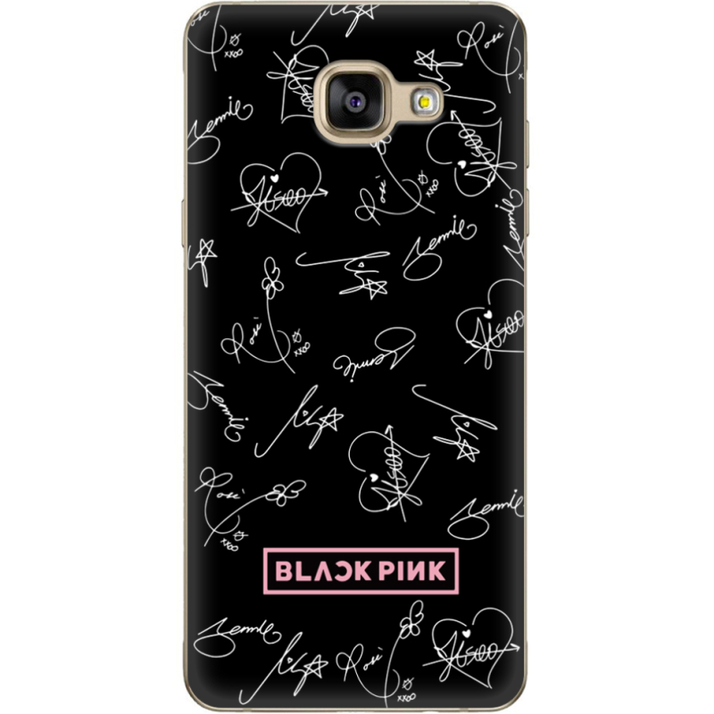 Чехол Uprint Samsung A710 Galaxy A7 2016 Blackpink автограф