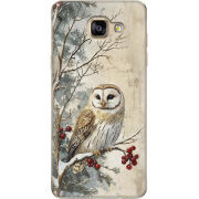 Чехол Uprint Samsung A710 Galaxy A7 2016 Christmas Owl