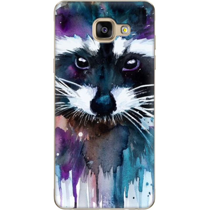 Чехол Uprint Samsung A710 Galaxy A7 2016 Акварельный енот