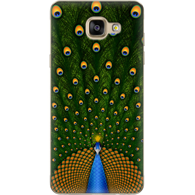Чехол Uprint Samsung A710 Galaxy A7 2016 Peacocks Tail