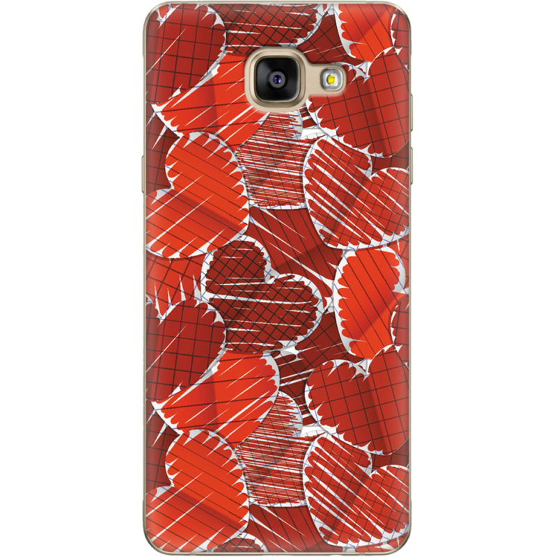 Чехол Uprint Samsung A710 Galaxy A7 2016 Heart Strings