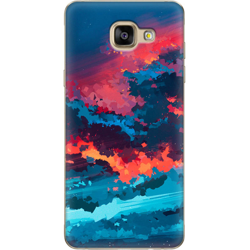 Чехол Uprint Samsung A710 Galaxy A7 2016 Thunderclouds