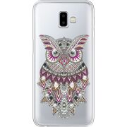 Чехол со стразами Samsung J610 Galaxy J6 Plus 2018 Owl