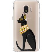 Чехол со стразами Samsung J260 Galaxy J2 Core Egipet Cat