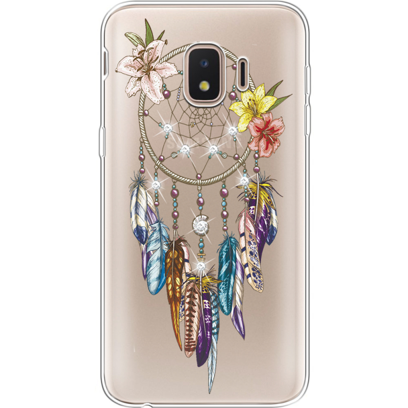 Чехол со стразами Samsung J260 Galaxy J2 Core Dreamcatcher