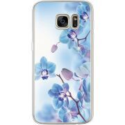 Чехол со стразами Samsung G930 Galaxy S7 Orchids