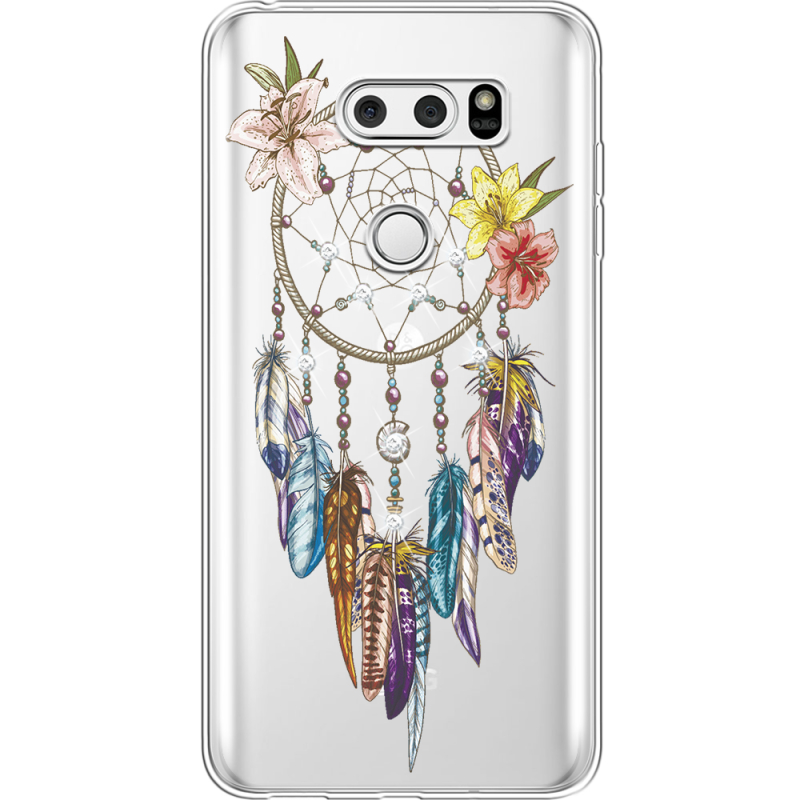 Чехол со стразами LG V30 / V30 Plus H930DS  Dreamcatcher