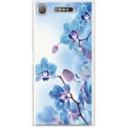 Чехол со стразами Sony Xperia XZ1 G8342 Orchids