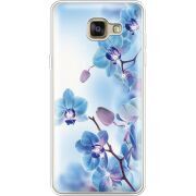 Чехол со стразами Samsung A710 Galaxy A7 2016 Orchids