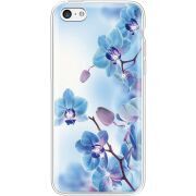 Чехол со стразами Apple iPhone 5С Orchids