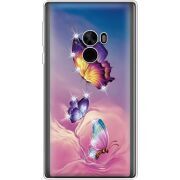 Чехол со стразами Xiaomi Mi Mix Butterflies