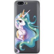 Чехол со стразами OnePlus 5 Unicorn Queen