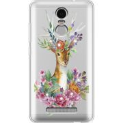 Чехол со стразами Xiaomi Redmi Note 3 / Note 3 Pro Deer with flowers
