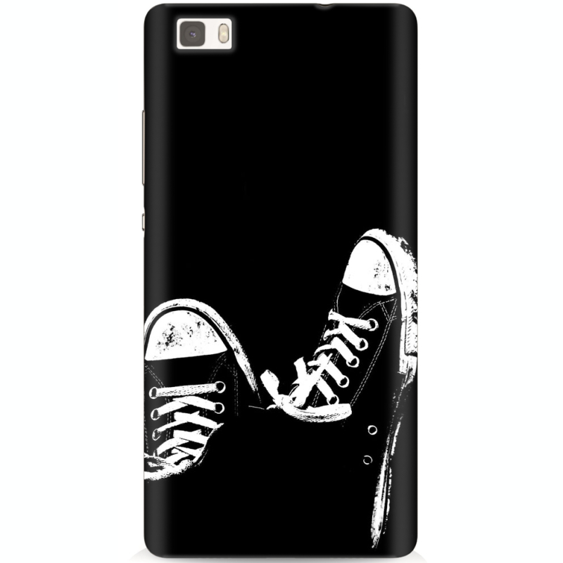 Чехол Uprint Huawei Ascend P8 Lite Black Sneakers