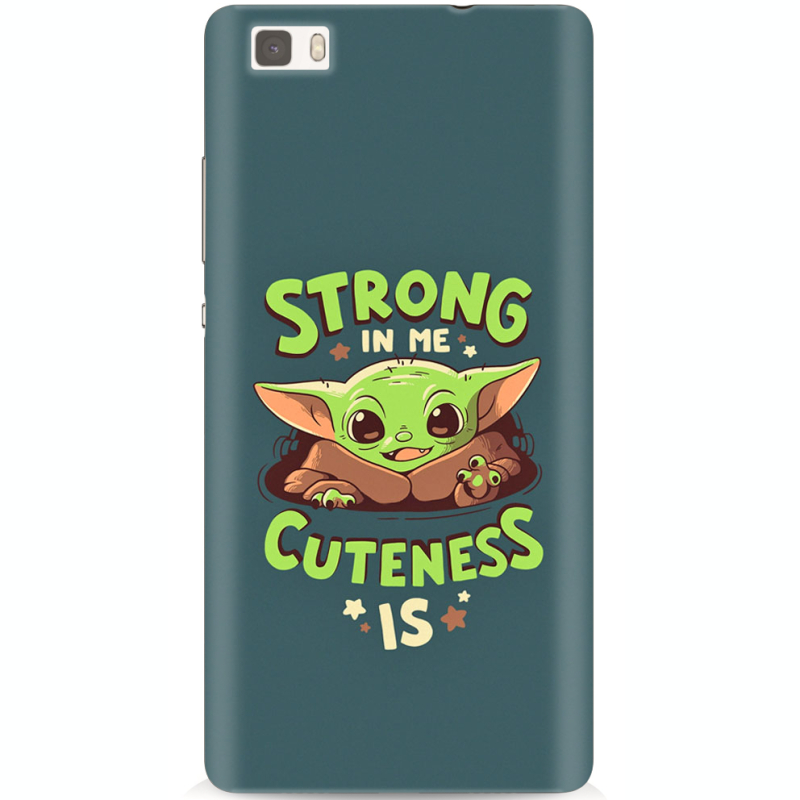 Чехол Uprint Huawei Ascend P8 Lite Strong in me Cuteness is