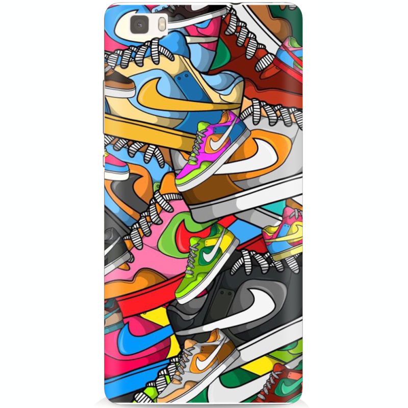 Чехол Uprint Huawei Ascend P8 Lite Sneakers