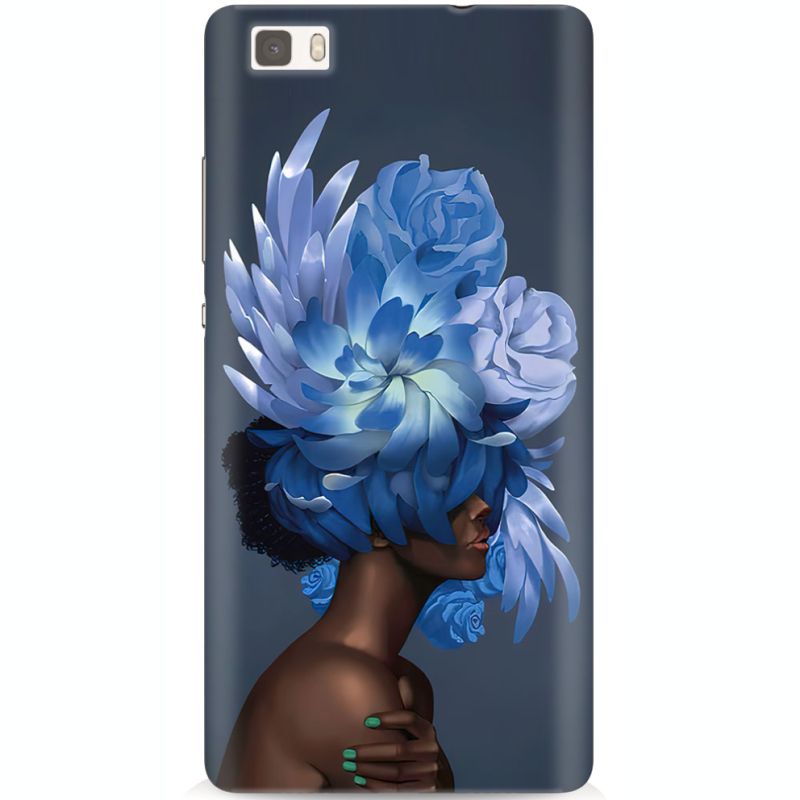 Чехол Uprint Huawei Ascend P8 Lite Exquisite Blue Flowers