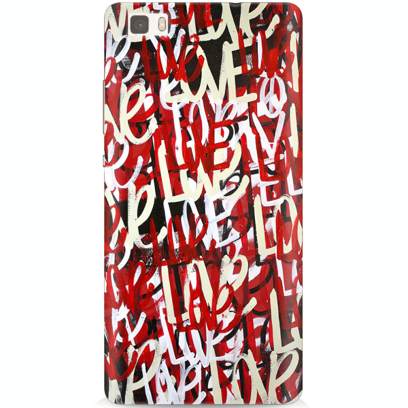 Чехол Uprint Huawei Ascend P8 Lite Love Graffiti