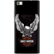 Чехол Uprint Huawei Ascend P8 Lite Harley Davidson and eagle