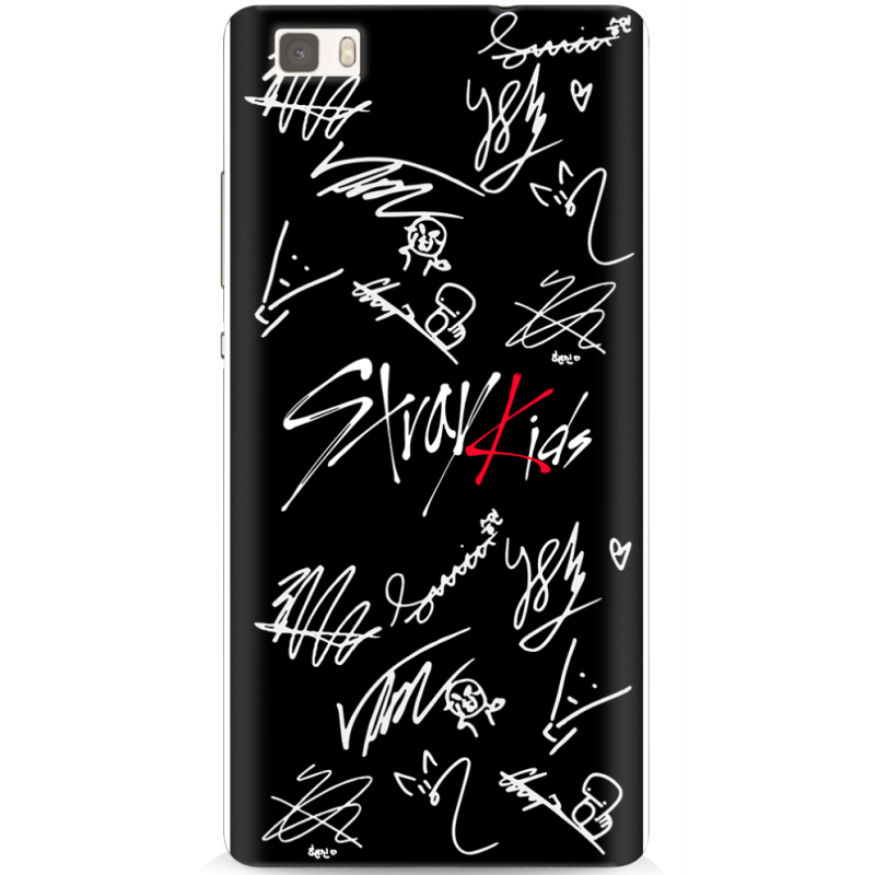Чехол Uprint Huawei Ascend P8 Lite Stray Kids автограф