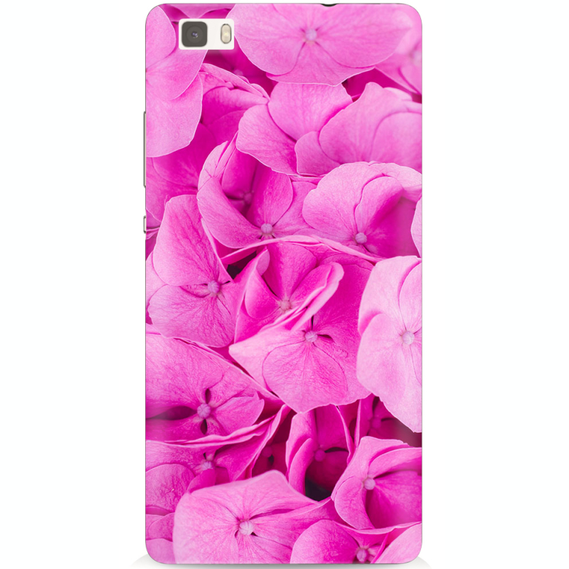 Чехол Uprint Huawei Ascend P8 Lite Pink Flowers