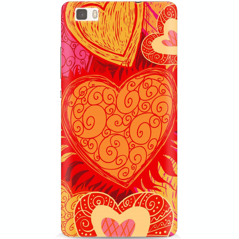 Чехол Uprint Huawei Ascend P8 Lite Warm Hearts