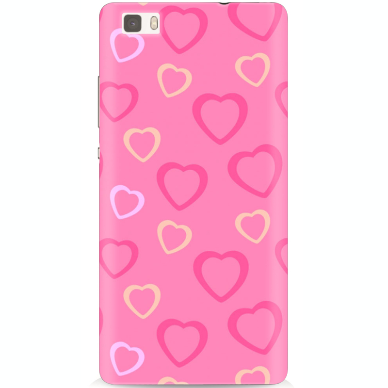 Чехол Uprint Huawei Ascend P8 Lite Sugar Hearts