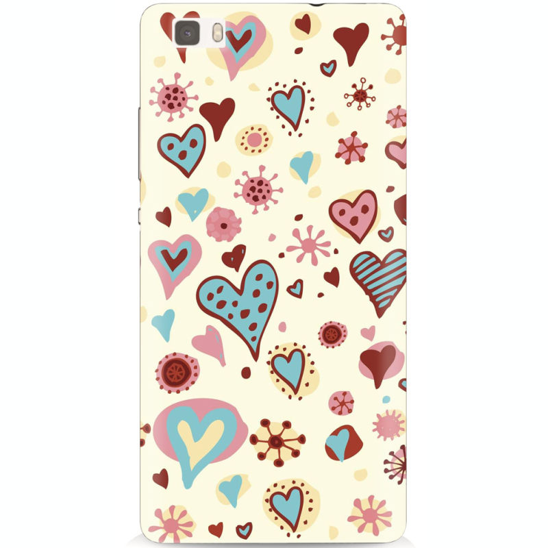 Чехол Uprint Huawei Ascend P8 Lite Be my Valentine