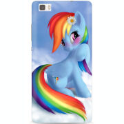 Чехол Uprint Huawei Ascend P8 Lite My Little Pony Rainbow Dash