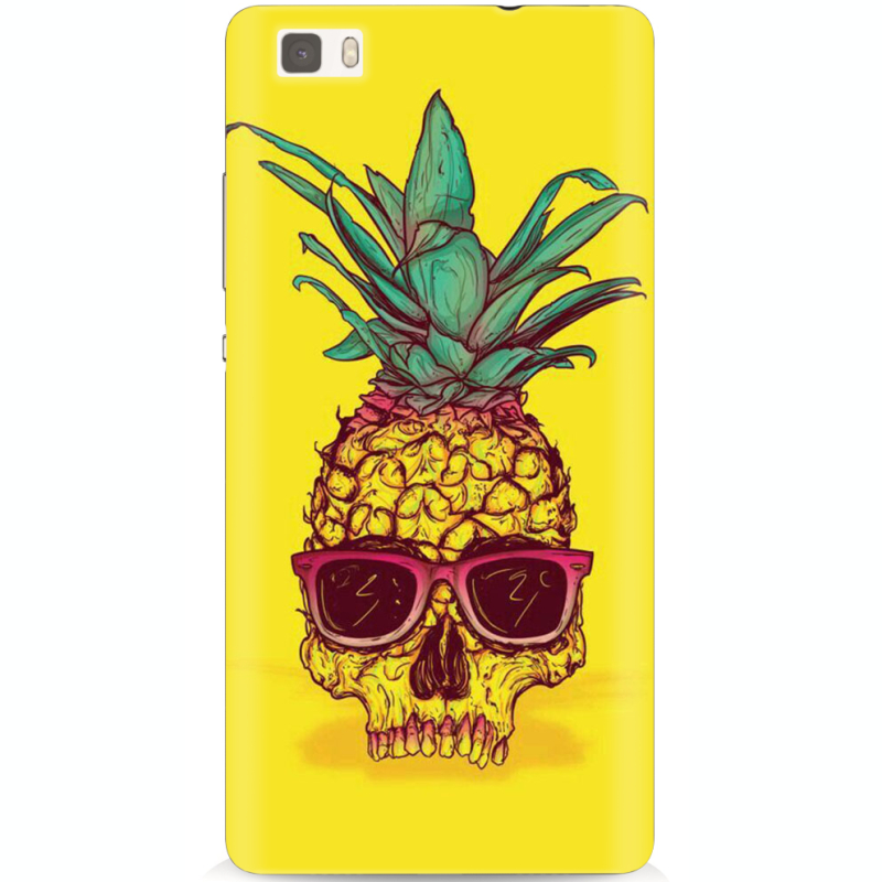 Чехол Uprint Huawei Ascend P8 Lite Pineapple Skull