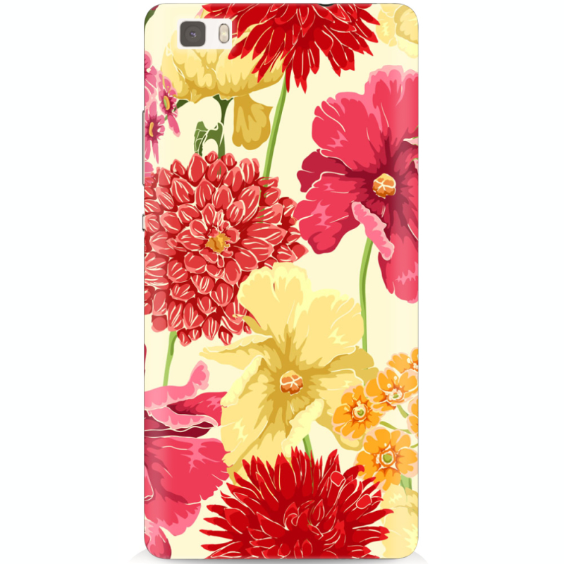 Чехол Uprint Huawei Ascend P8 Lite Flower Bed