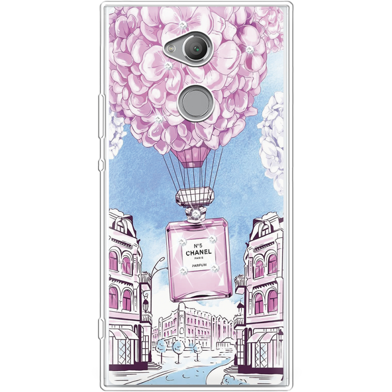 Чехол со стразами Sony Xperia XA2 Ultra H4213 Perfume bottle