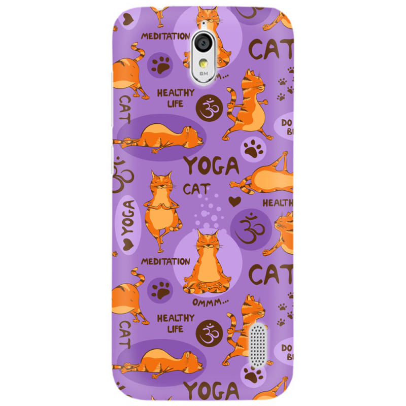 Чехол Uprint Huawei Ascend Y625 Yoga Cat