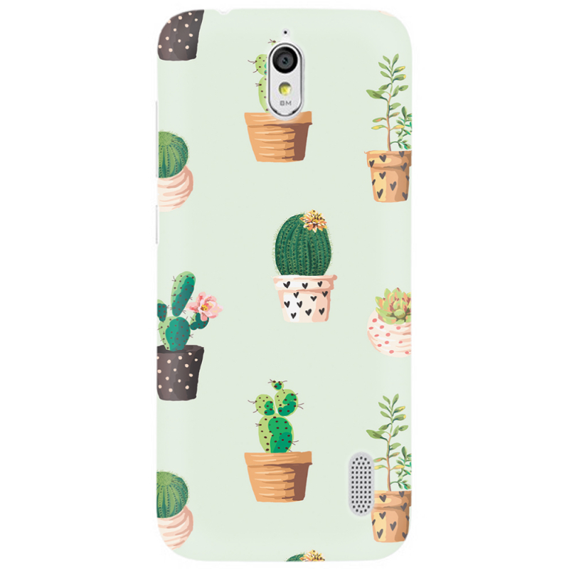 Чехол Uprint Huawei Ascend Y625 L-green Cacti