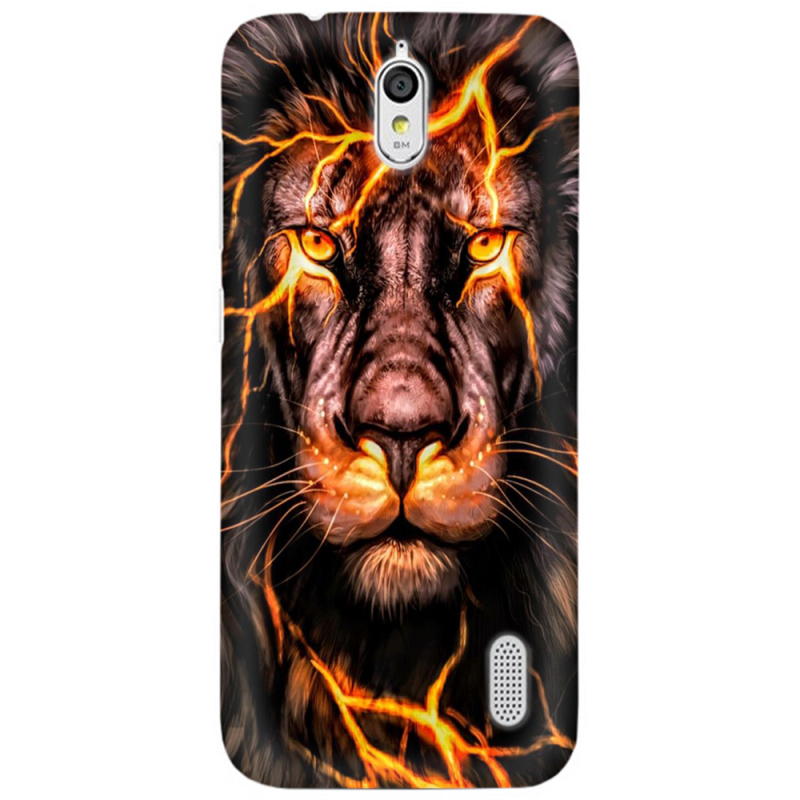Чехол Uprint Huawei Ascend Y625 Fire Lion