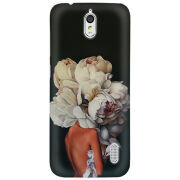 Чехол Uprint Huawei Ascend Y625 Exquisite White Flowers