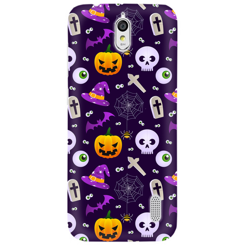 Чехол Uprint Huawei Ascend Y625 Halloween Purple Mood