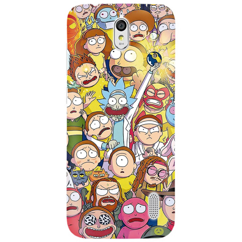 Чехол Uprint Huawei Ascend Y625 Rick and Morty