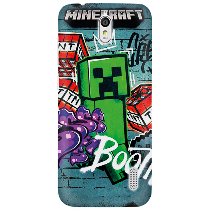 Чехол Uprint Huawei Ascend Y625 Minecraft Graffiti