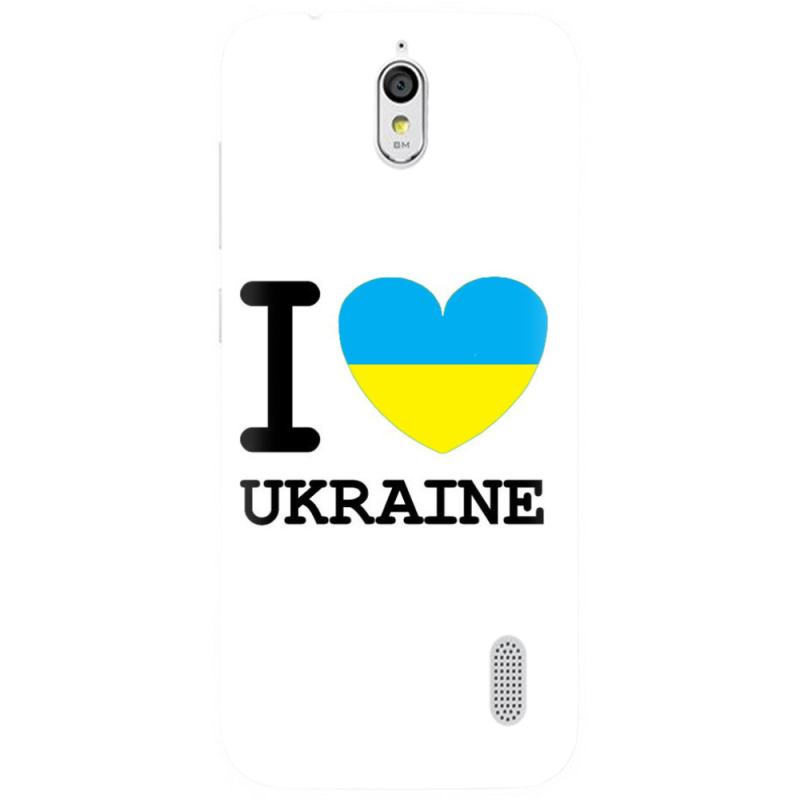 Чехол Uprint Huawei Ascend Y625 I love Ukraine