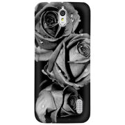 Чехол Uprint Huawei Ascend Y625 Black and White Roses