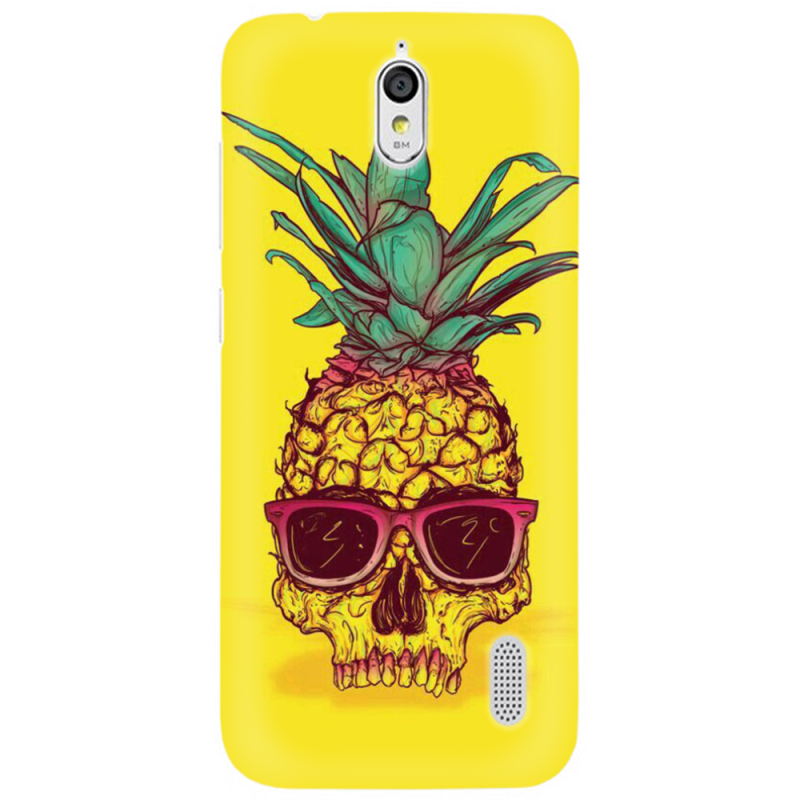 Чехол Uprint Huawei Ascend Y625 Pineapple Skull